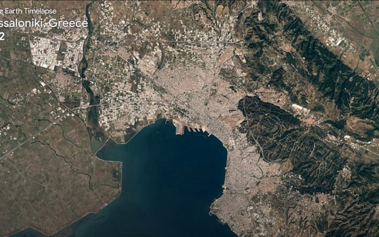 Google Timelapse: Έτσι ήταν η Θεσσαλονίκη πριν 38 χρόνια