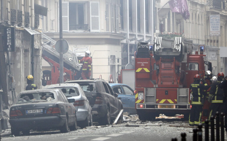 Ισχυρή έκρηξη στο Παρίσι