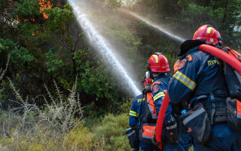 Αγρίνιο: Φωτιά σε δασική έκταση στην περιοχή Στράτος