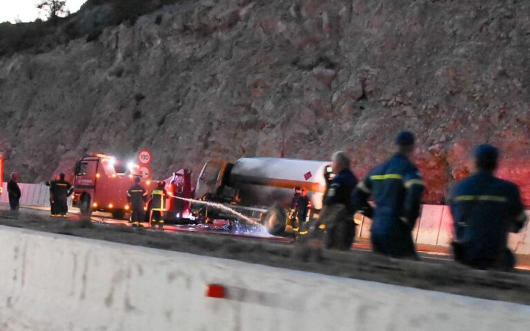 Φωτιά στο βυτιοφόρο: Ποινική δίωξη σε βαθμό πλημμελήματος σε βάρος του οδηγού