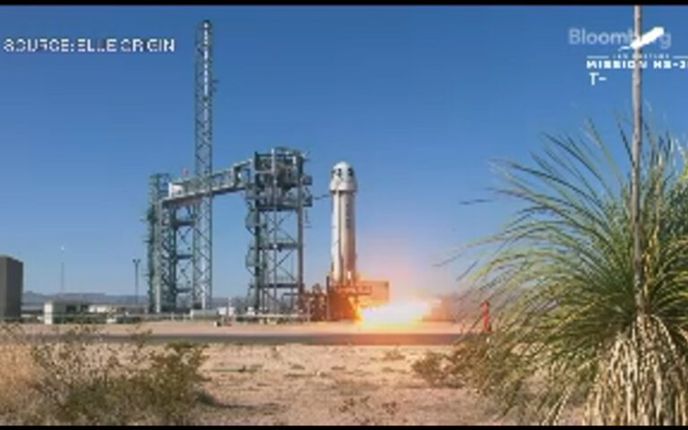 Blue Origin: Επιτυχής η εκτόξευση του New Shepard